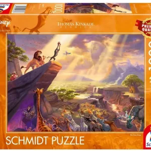 Puzzle 1000 elementów. Król Lew