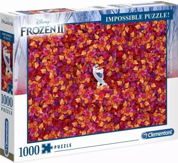 Puzzle 1000 elementów. Impossible puzzle! Kraina Lodu 2