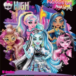 Monster High. Zdrapuj, koloruj, naklejaj