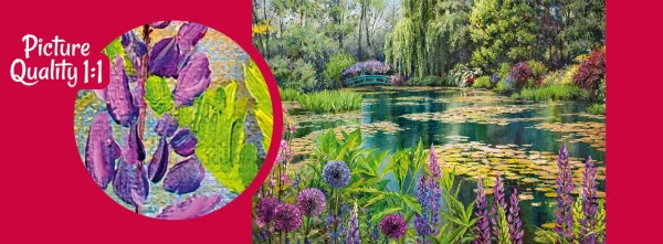 Puzzle 1000 elementów. Ogród moich marzeń 30486