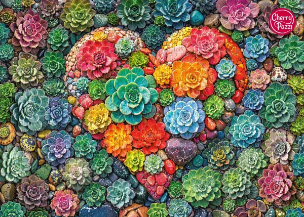 Puzzle 1000 elementów.  Kształt miłości 30981