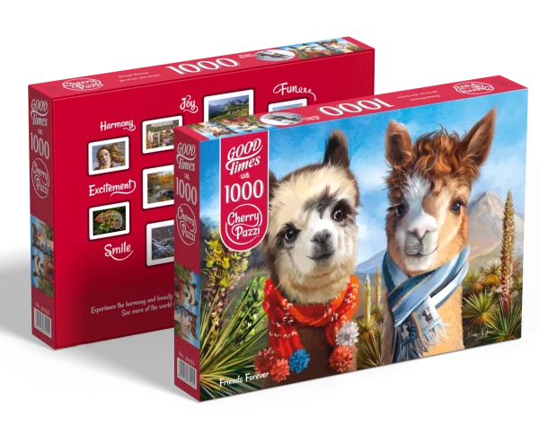 Puzzle 1000 elementów. Przyjaciele na zawsze 30455