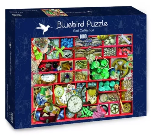 Puzzle 1000 elementów. Czerwona kolekcja