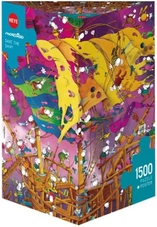 Puzzle 1000 elementów. Uratujmy statek