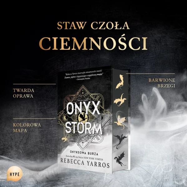 Onyx Storm. Onyksowa burza (barwione brzegi)