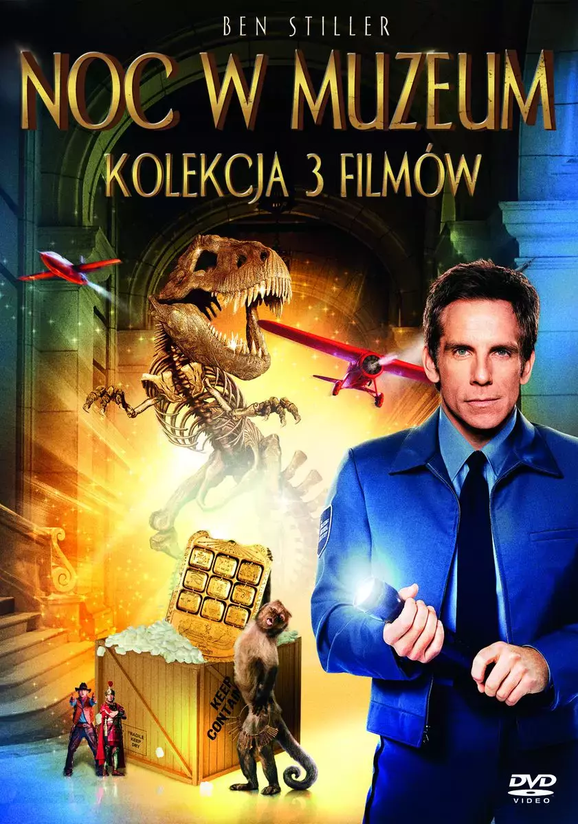 Noc w muzeum 1–3 | Kolekcja DVD z Benem Stillerem | Komedia przygodowa dla całej rodziny 2 Noc w muzeum 1–3 | Kolekcja DVD z Benem Stillerem | Komedia przygodowa dla całej rodziny