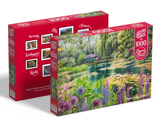 Puzzle 1000 elementów. Ogród moich marzeń 30486