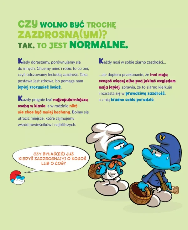 Smerfy i świat emocji. Smerf, który był zazdrosny