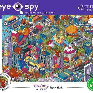 Puzzle 1000 elementów. Eye-Spy. Imaginary Cities: New York, USA