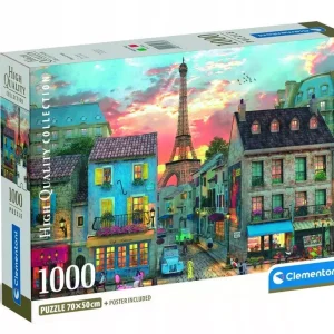 CLE puzzle 1000 Compact HimejiStreetsOfParis 39983