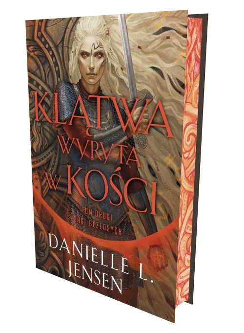 Saga bezlosych. Tom 2. Klątwa wyryta w kości (ilustrowane brzegi)