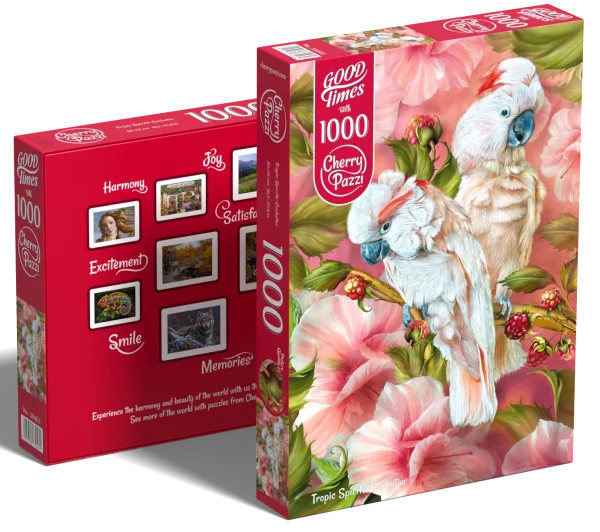 Puzzle 1000 elementów. Kakadu, duch tropików 30462