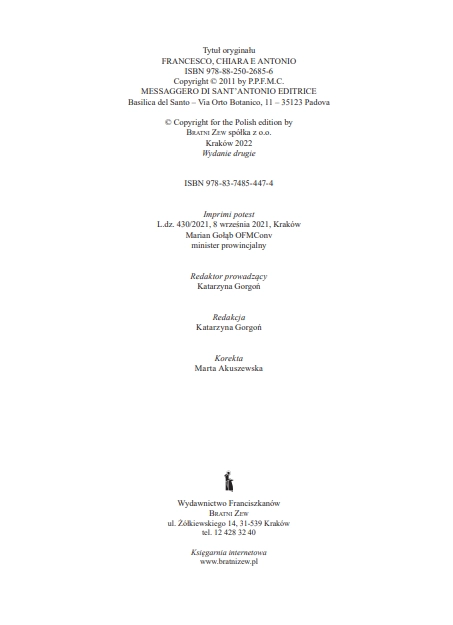 Franciszek, Klara i Antoni