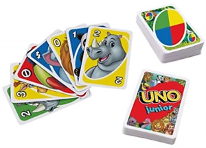 Mattel. GKF04 Uno Junior. Gra karciana