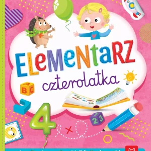 Elementarz czterolatka. Nauka. Zabawa. Naklejki