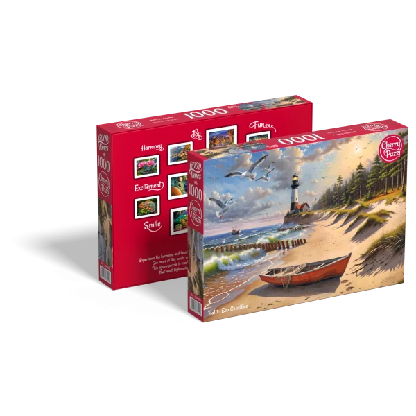 Puzzle 1000 elementów. Wybrzeże Morza Bałtyckiego 30998