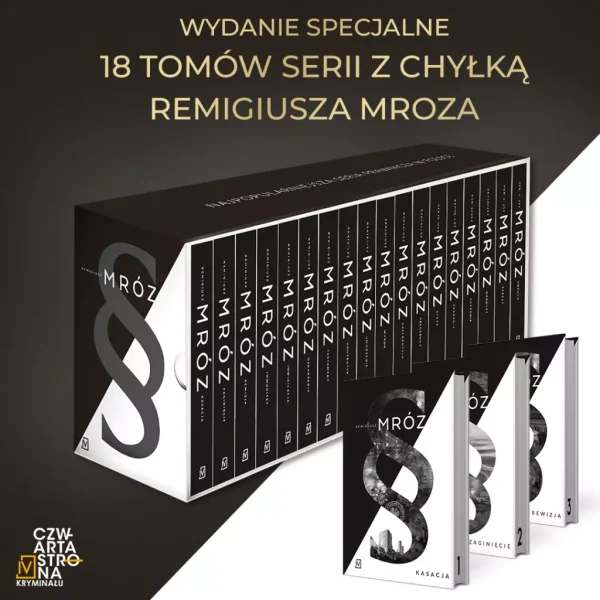 Pakiet 18 tomów serii z Chyłką