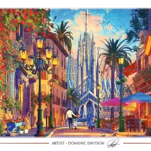 Puzzle 1000 Barcelona, Hiszpania TREFL