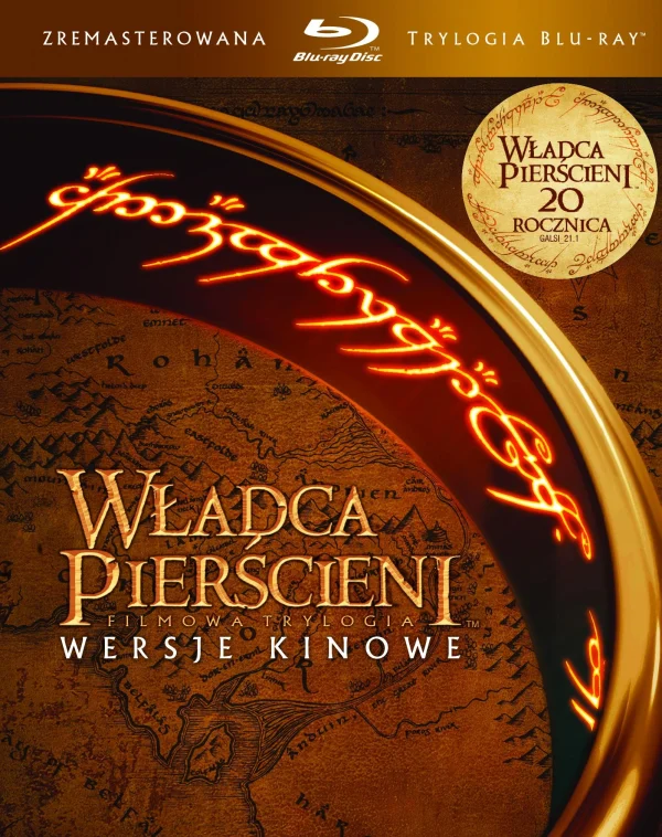 Władca Pierścieni | Trylogia zremasterowana | Wersja kinowa | 3x Blu-ray
