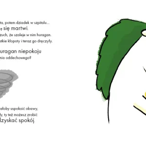 Uczucia Gucia. Gucio się martwi
