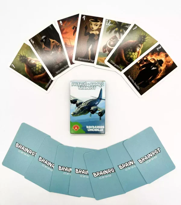 Piotruś Brainrot. Bombardiro Crocodilo