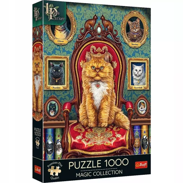 Puzzle 1000 elementów. Premium Plus. Magic Collection. Kotomania