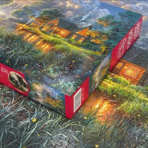 Puzzle 1000 elementów. Zatoka świetlików 30318