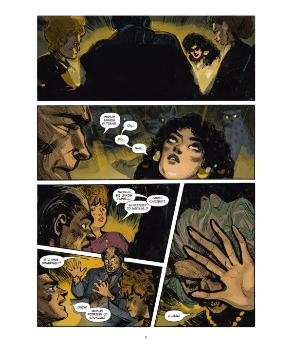 Medium | Komiks paranormalny z PRL | Helena Kwiatkowska i duchy Warszawy | Spin-off Wydziału 7