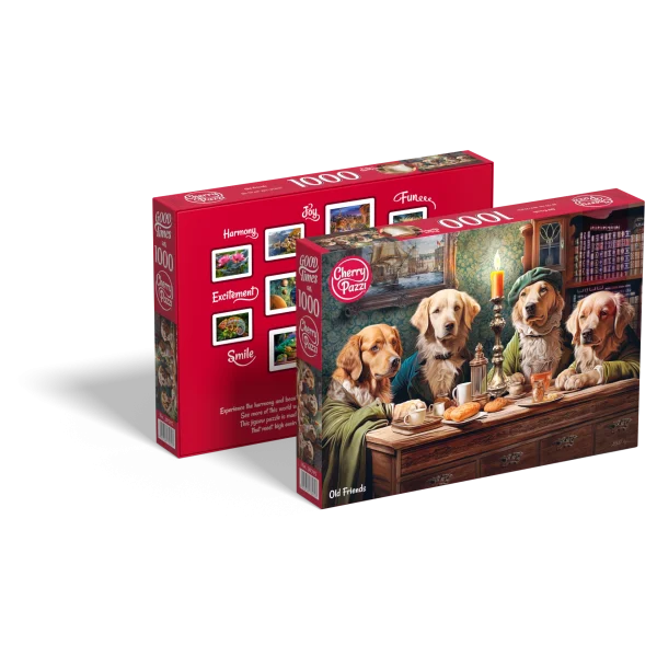 Puzzle 1000 elementów. Starzy przyjaciele 30707