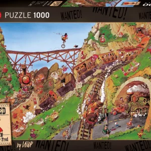 Puzzle 1000 elementów. Wanted! Fred, Loup