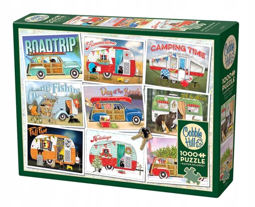 Cobble Hill Puzzle 1000 el. Ruszamy w drogę