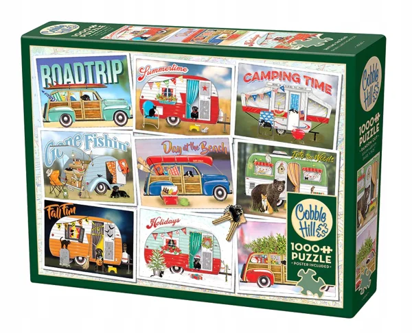 Cobble Hill Puzzle 1000 el. Ruszamy w drogę