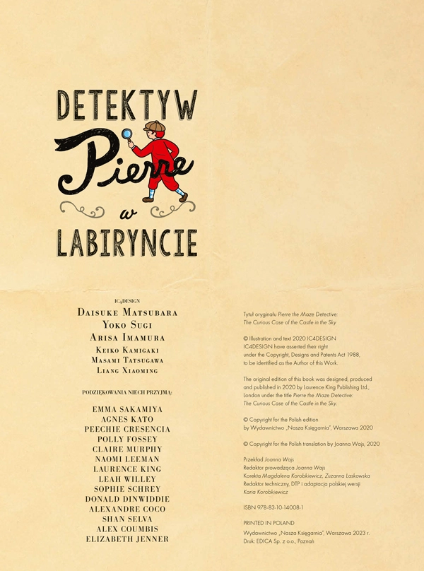 Detektyw Pierre w labiryncie. Dziwny przypadek Zamku na Niebie