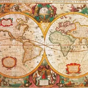 Puzzle 1000 elementów. High Quality Collection. Antyczna mapa