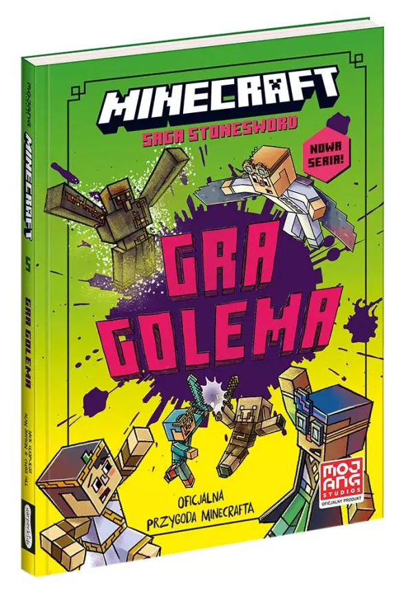 Minecraft. Gra golema. Saga Stonesword. Tom 5