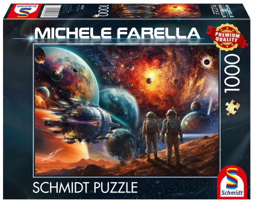 Puzzle Schmidt Spiele Schmidt 1000 elementów Schmidt Spiele - Puzzle PQ Puzzle 1000 el. MICHELE FARE