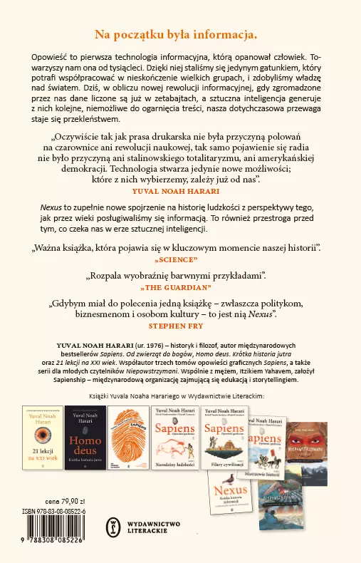 Nexus. Krótka historia informacji