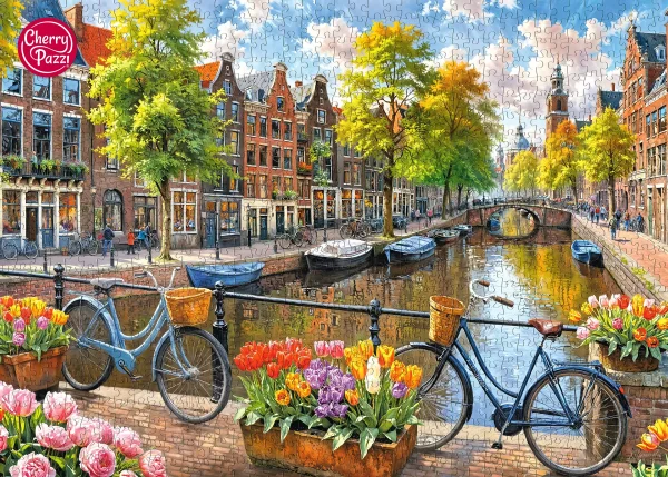 Puzzle 1000 elementów. Tulipany z Amsterdamu 30943