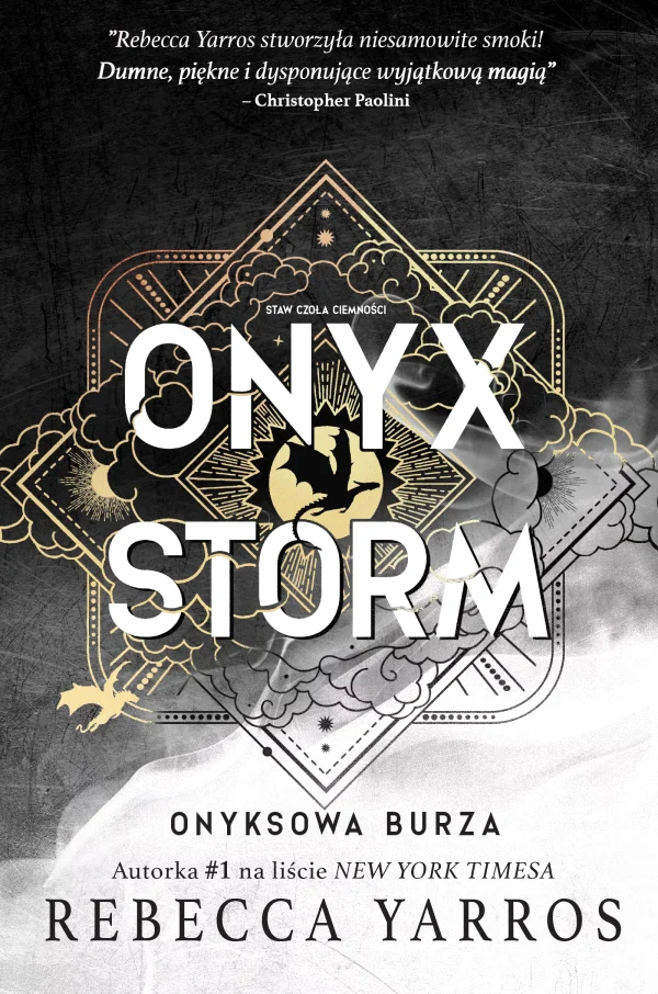 Onyx Storm. Onyksowa burza (barwione brzegi)