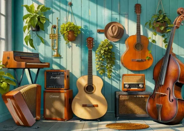 565752-puzzle-1000-elementow.webp Puzzle 1000 elementów. Melodie garażowe 30899