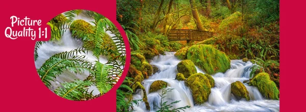 Puzzle 1000 elementów. Jedwabiście gładki 30615