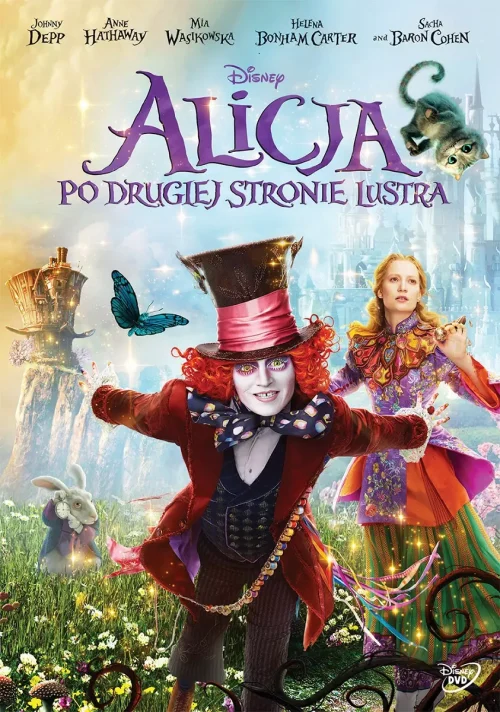 Alicja po drugiej stronie lustra, DVD