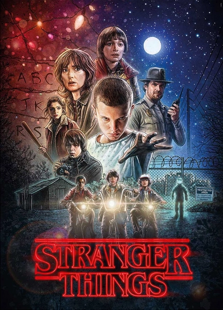 Puzzle 1000 elementów. Stranger Things
