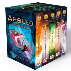 Pakiet Apollo i boskie próby. Tomy 1-5 wyd. 2025