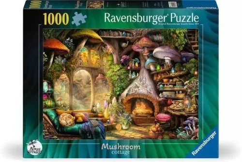 Puzzle 1000 elementów. Chatka grzybów