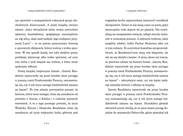 Seria niefortunnych zdarzeń. Tom 4. Tartak tortur
