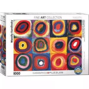 Puzzle 1000 elementów. Studio kolorów, Kandynski