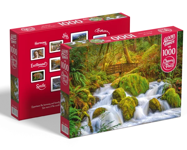 Puzzle 1000 elementów. Jedwabiście gładki 30615