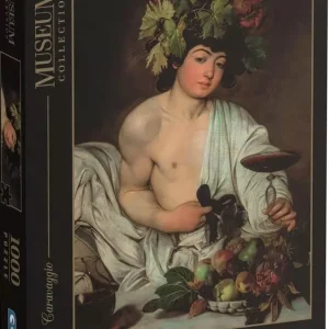 Puzzle 1000 elementów. Museum. Caravaggio Bacchus