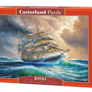 Puzzle 1000 elementów. Żegluga wbrew przeciwnościom